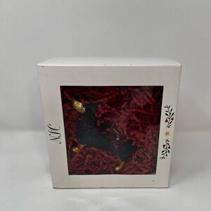 Dachshund Dog Glass Christmas Ornament North Star New In Box